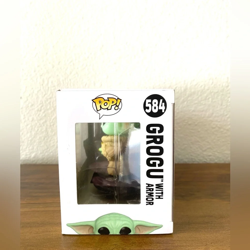 Funko Pop! Star Wars Grogu With Armor Bobblehead #584